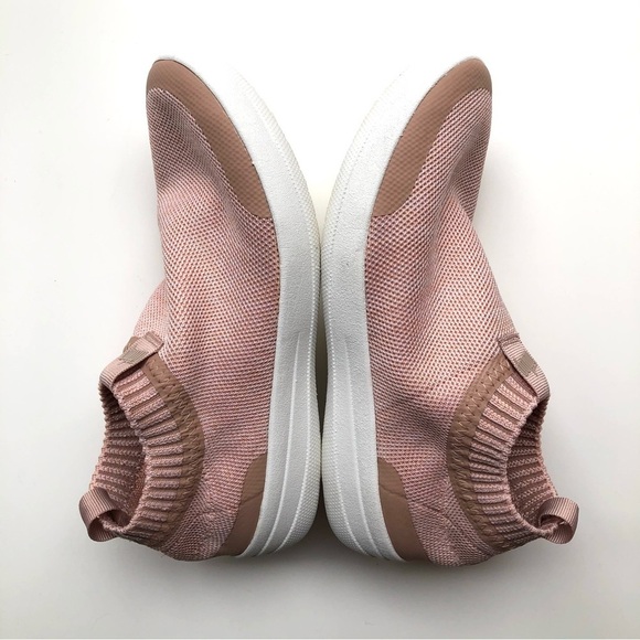 FitFlop ÜBERKNIT Slip On Sneakers Pink - Picture 5 of 12